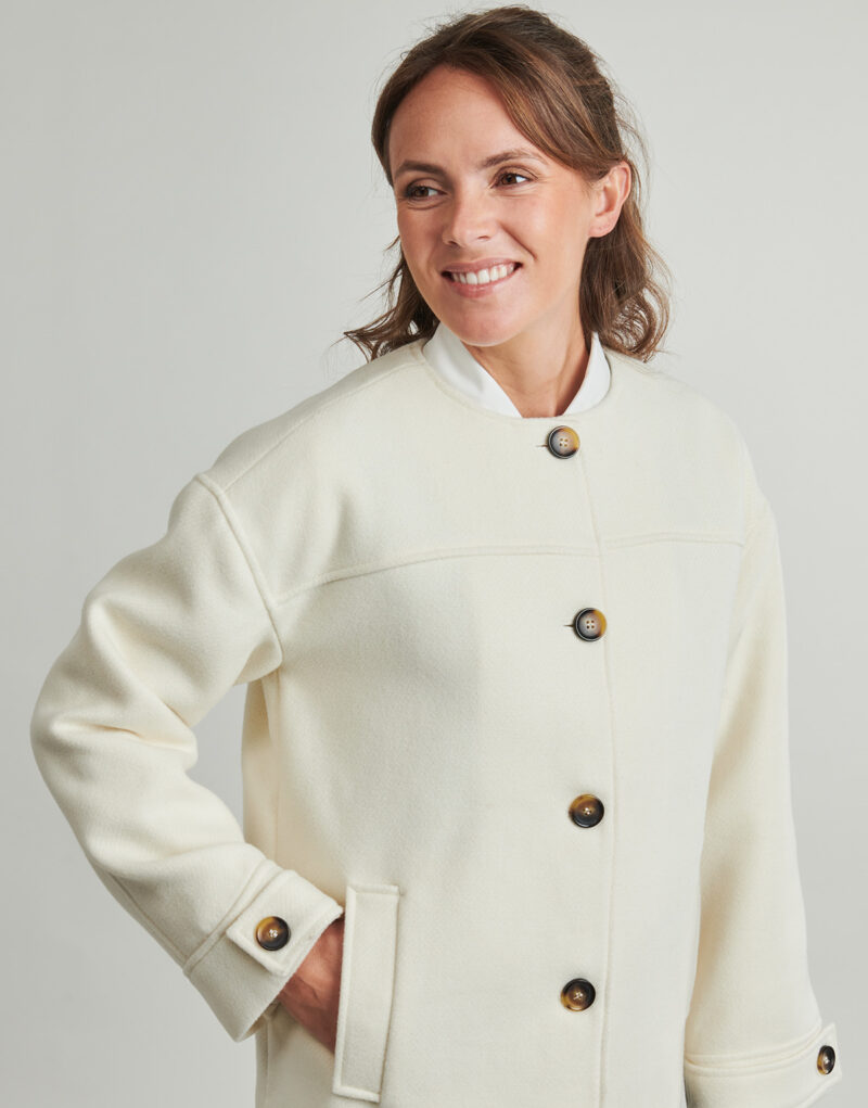 Giubbotto  JDY  JDYNELLY   Bianco -  Giubbotti Donna - 5