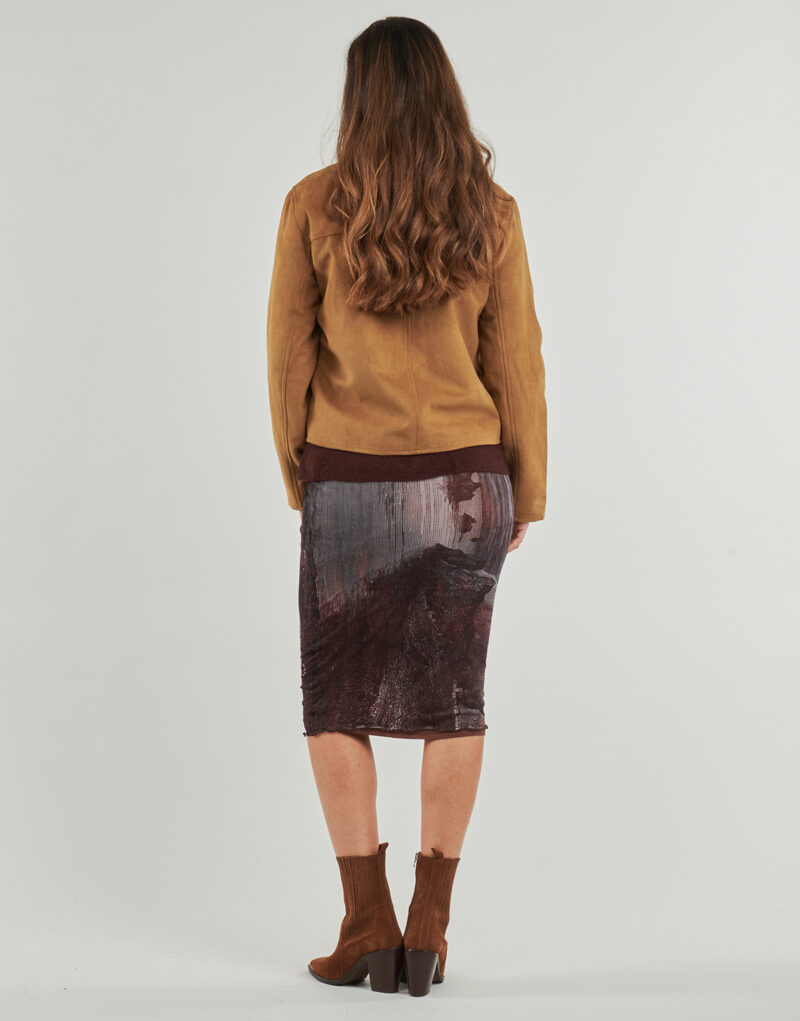 Giubbotto JDY JDYNANNA FAUX SUEDE Marrone Giubbotti Donna - 4
