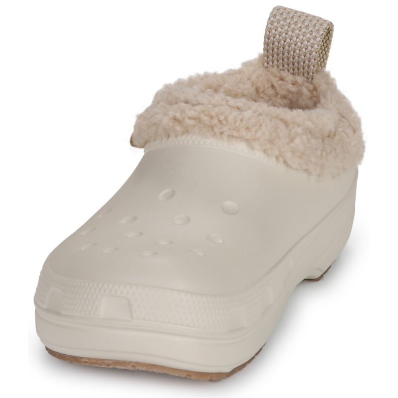 Crocs Classic Lined Shorty Bianco Zoccoli Donna - 3