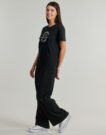 T-shirt  Converse  CHUCK PATCH TEE  Nero -  T-shirt maniche corte Donna - 3