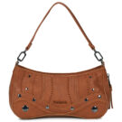 Desigual Sacs bandouli&egrave;re femme EMBRO PATCH ALSACIA marron - 1