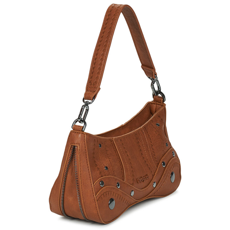Desigual Sacs bandouli&egrave;re femme EMBRO PATCH ALSACIA marron - 2