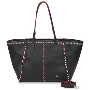 Desigual MANHATTAN PESPUNTES GUIMAR Nero Borse Shopping Donna
