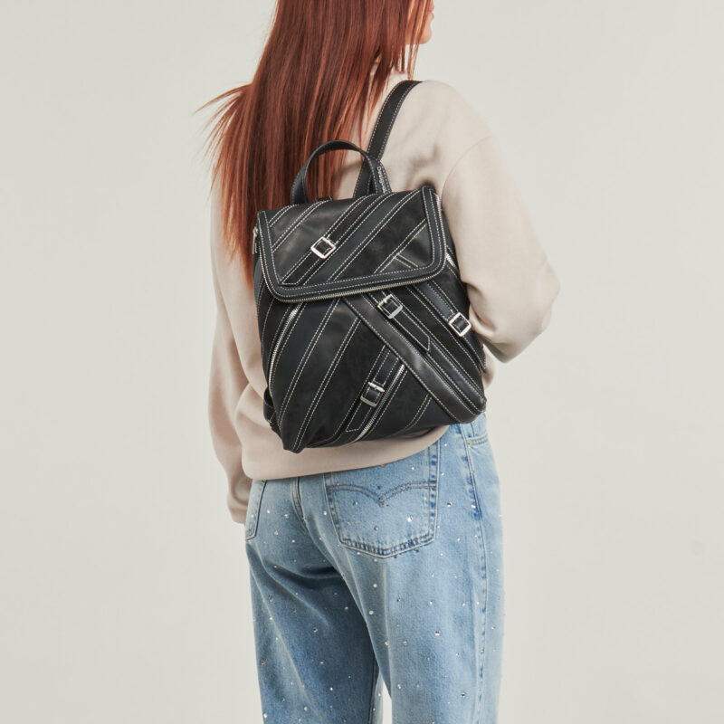Donna Desigual BACKPACK FIBONACCI HAMPTON MINI Nero Zaino Donna - 6