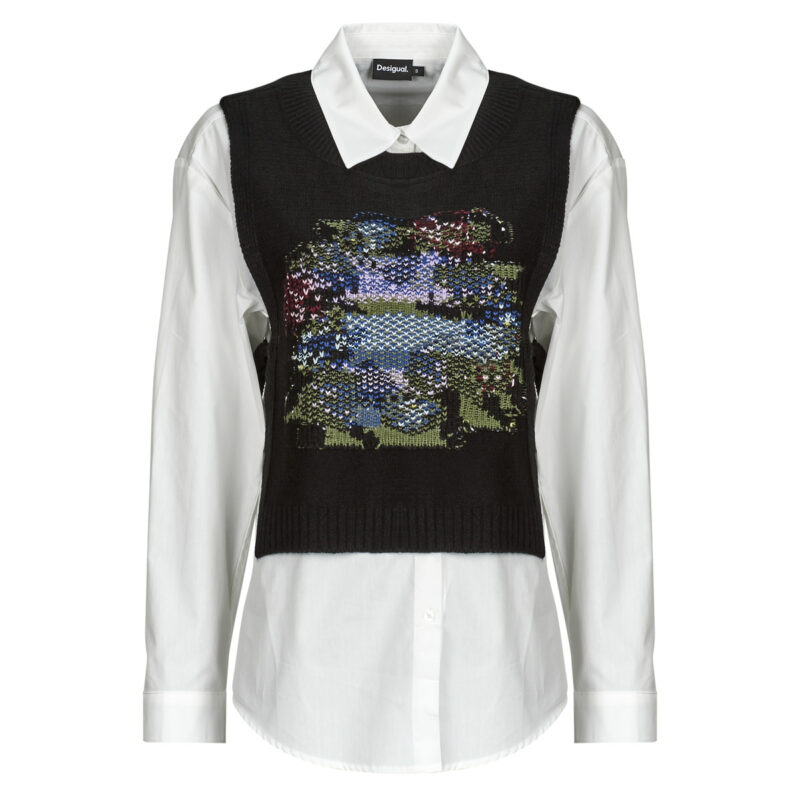Maglione  Desigual  CHALECO  Multicolore -  Maglioni Donna - 1