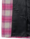 Manteau Desigual Rose &agrave; carreaux Rosa Mantelle Donna - 6