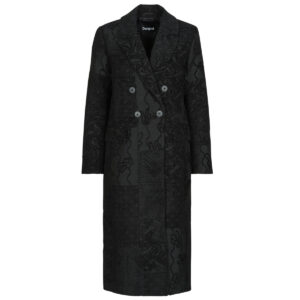 Mantella  Desigual  PATCH BLACK  Nero -  Mantelle Donna
