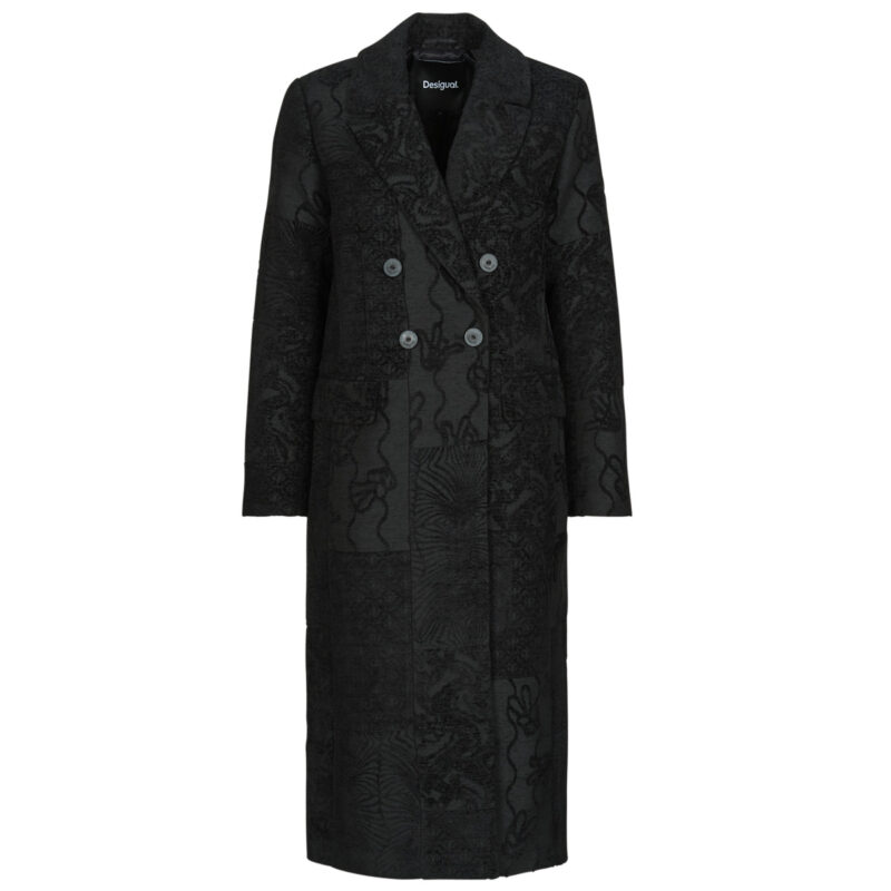 Mantella  Desigual  PATCH BLACK  Nero -  Mantelle Donna - 1
