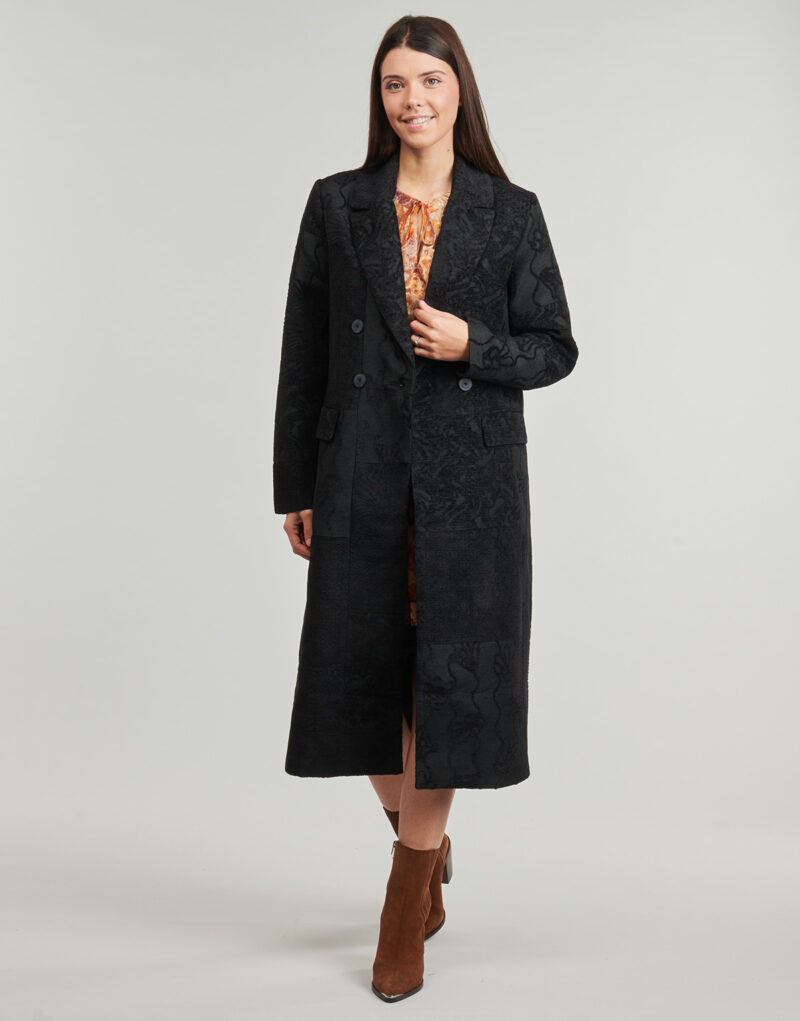 Mantella  Desigual  PATCH BLACK  Nero -  Mantelle Donna - 2