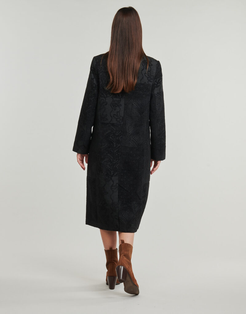 Mantella  Desigual  PATCH BLACK  Nero -  Mantelle Donna - 4