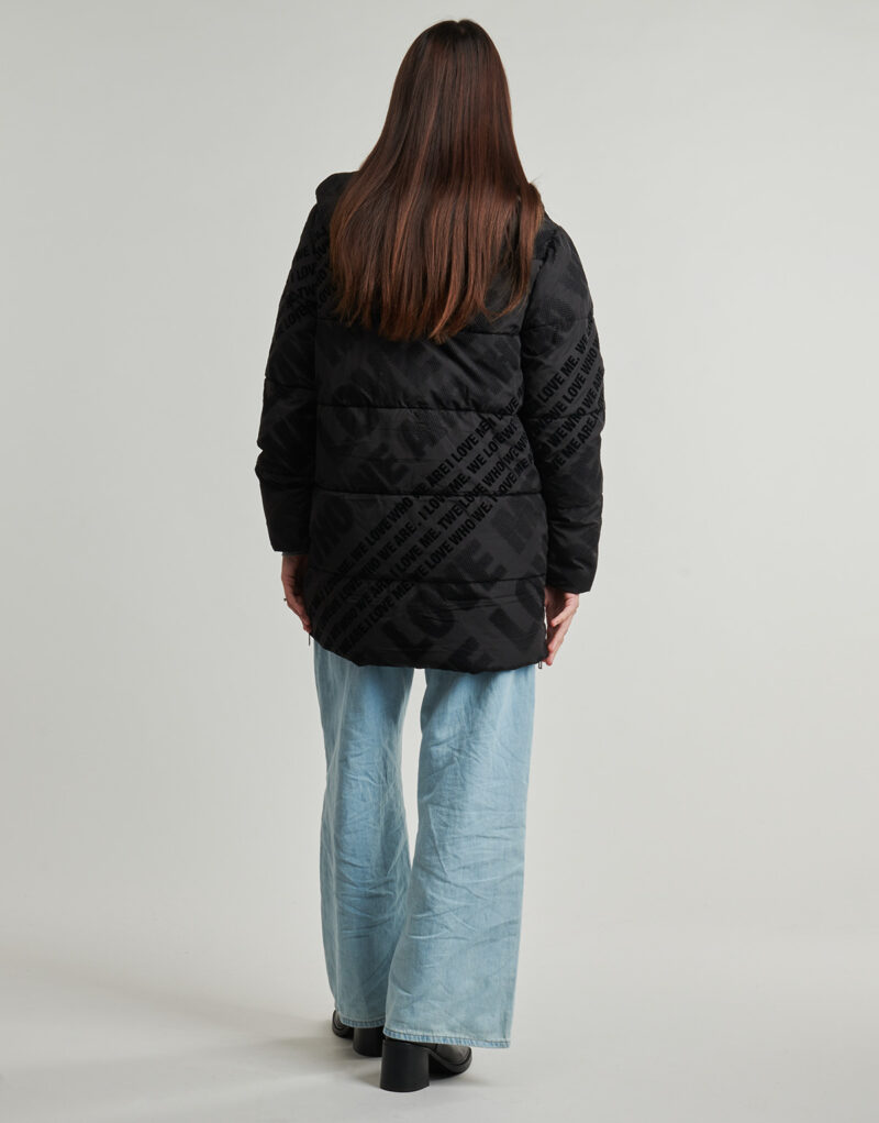 Piumino Desigual CADERA FLOCK Nero Piumini Donna - 4
