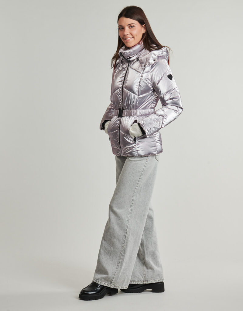 Piumino Desigual METALIC Argento Piumini Donna - 3