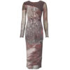 Robe Desigual ABYSS LACROIX Multicolore Robes Longues Femme