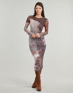 Abito   Desigual  ABYSS LACROIX  Multicolore -   Abiti Lunghi Donna - 2