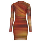 Abito corto  Desigual  DANTE  Multicolore -  Abiti corti Donna - 1