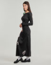 Abito   Desigual  PATCH FIONA  Nero -   Abiti Lunghi Donna - 3