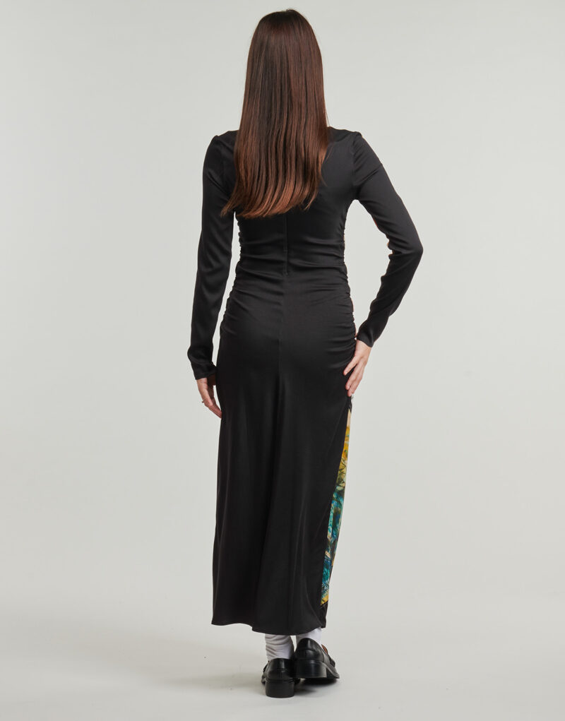 Abito   Desigual  PATCH FIONA  Nero -   Abiti Lunghi Donna - 4