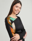 Abito   Desigual  PATCH FIONA  Nero -   Abiti Lunghi Donna - 5