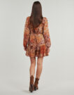 Abito corto  Desigual  BOHOSHORT  Arancio -  Abiti corti Donna - 4