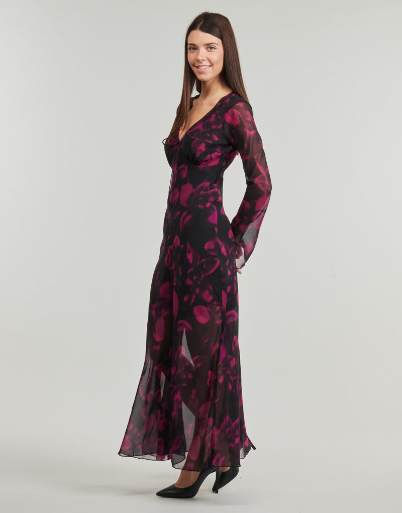 Abito   Desigual  RATAN  Multicolore -   Abiti Lunghi Donna - 3