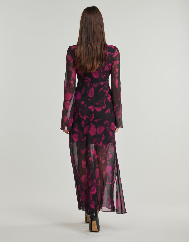 Abito   Desigual  RATAN  Multicolore -   Abiti Lunghi Donna - 4
