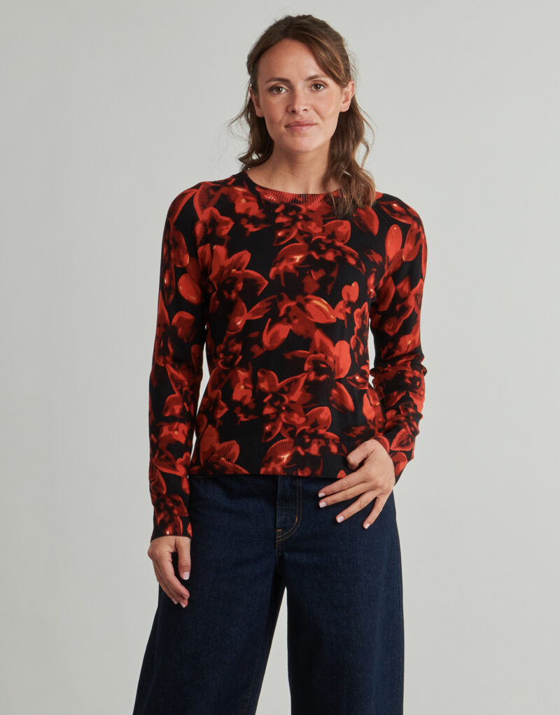 Maglione  Desigual  LUND  Rosso -  Maglioni Donna - 2