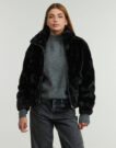 Mantella Freeman T.Porter SOLLY FUR Nero Mantelle Donna - 2