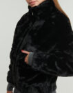 Mantella Freeman T.Porter SOLLY FUR Nero Mantelle Donna - 4