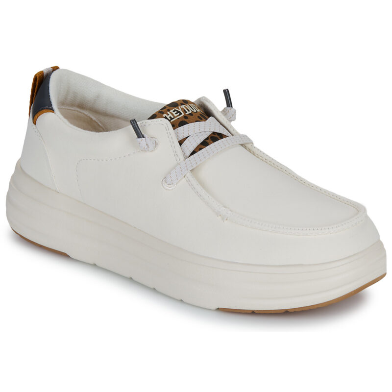 HEYDUDE WENDY NOVA CLASSIC Blanc Slip on Femme - 1