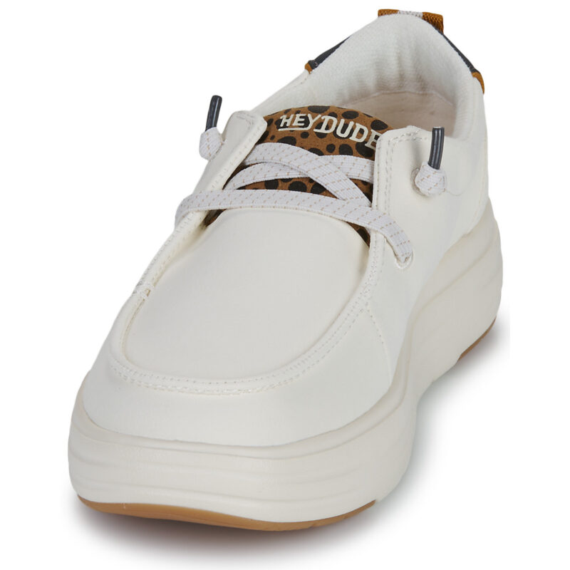 HEYDUDE WENDY NOVA CLASSIC Blanc Slip on Femme - 3