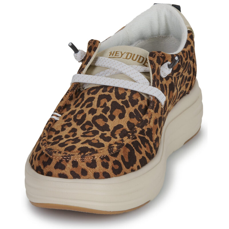 HEYDUDE WENDY NOVA CLASSIC Sandalias marrones sin cordones para mujer - 3