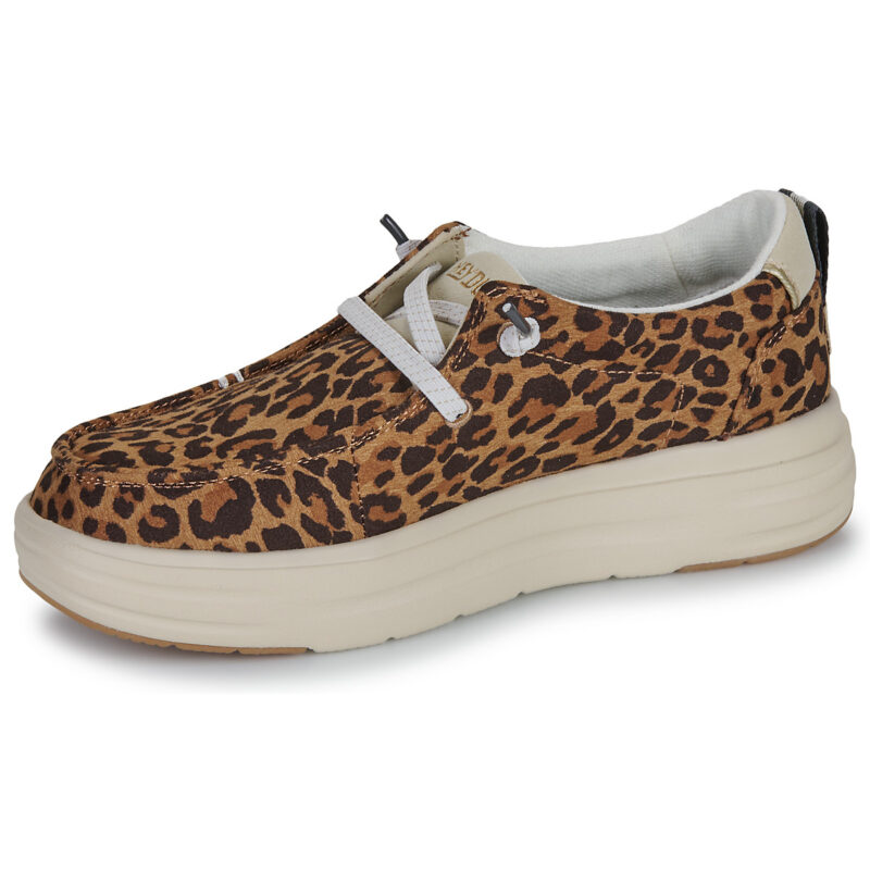 HEYDUDE WENDY NOVA CLASSIC Sandalias marrones sin cordones para mujer - 4