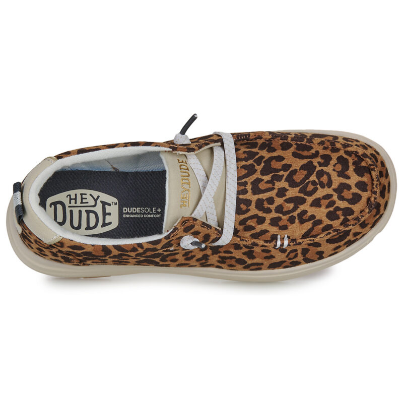 HEYDUDE WENDY NOVA CLASSIC Sandalias marrones sin cordones para mujer - 6