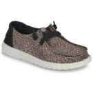 HEYDUDE  WENDY SPARKLE ANIMAL  Marrone -  Slip on Donna - 1