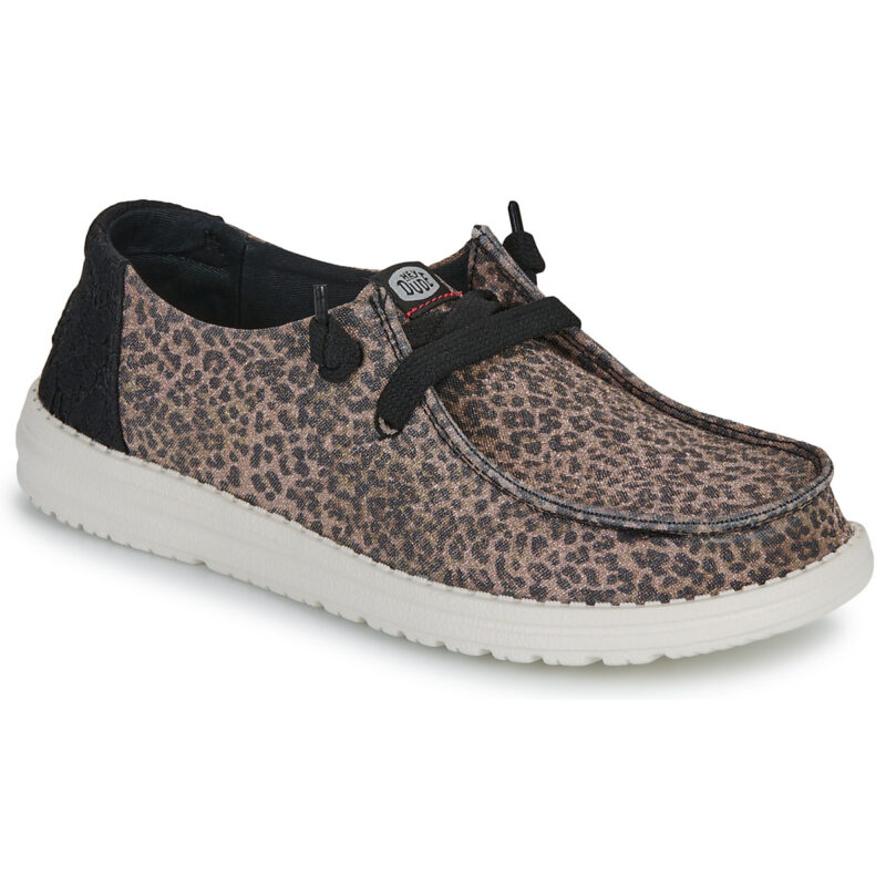 HEYDUDE  WENDY SPARKLE ANIMAL  Marrone -  Slip on Donna - 1