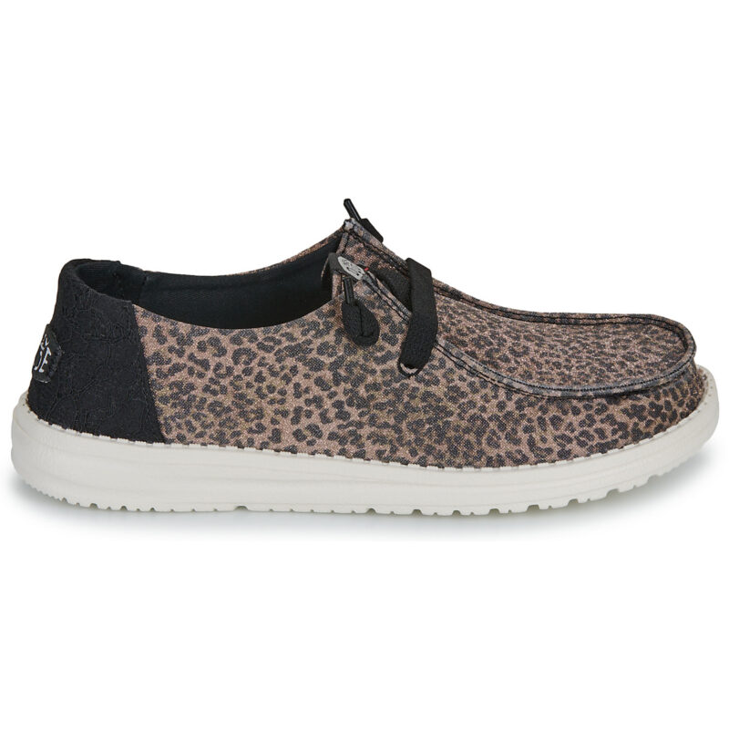 HEYDUDE  WENDY SPARKLE ANIMAL  Marrone -  Slip on Donna - 2