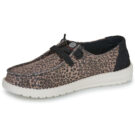 HEYDUDE  WENDY SPARKLE ANIMAL  Marrone -  Slip on Donna - 4