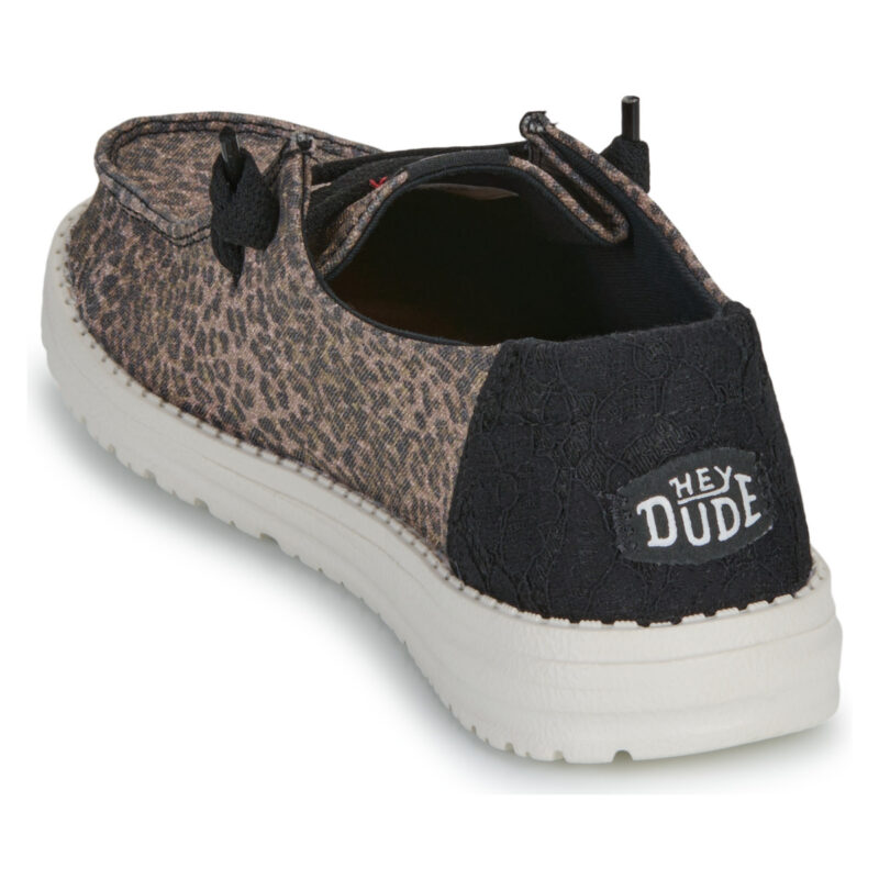 HEYDUDE  WENDY SPARKLE ANIMAL  Marrone -  Slip on Donna - 5