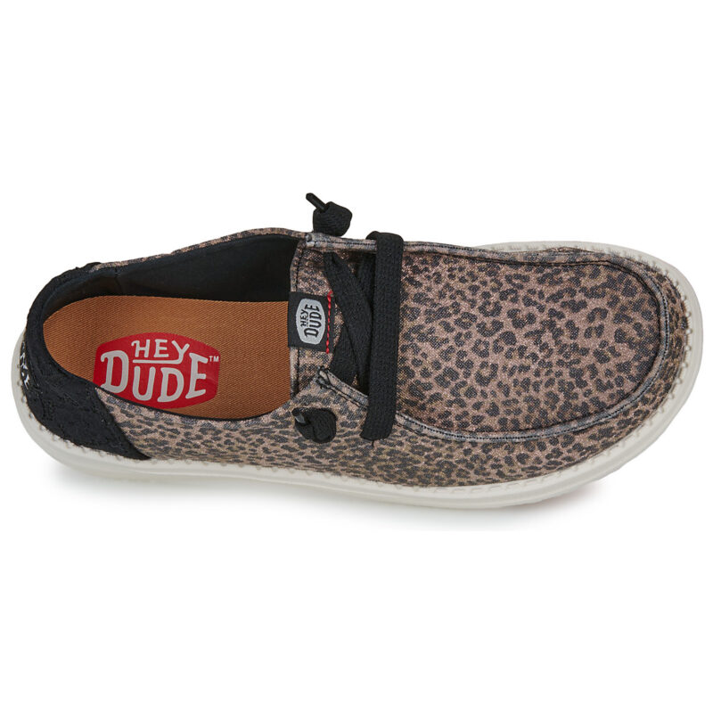 HEYDUDE  WENDY SPARKLE ANIMAL  Marrone -  Slip on Donna - 6