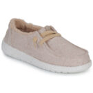HEYDUDE  WENDY WOOL COZY  Beige -  Slip on Donna - 1