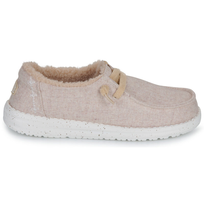 HEYDUDE  WENDY WOOL COZY  Beige -  Slip on Donna - 2