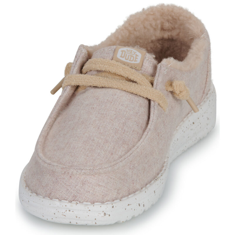 HEYDUDE  WENDY WOOL COZY  Beige -  Slip on Donna - 3
