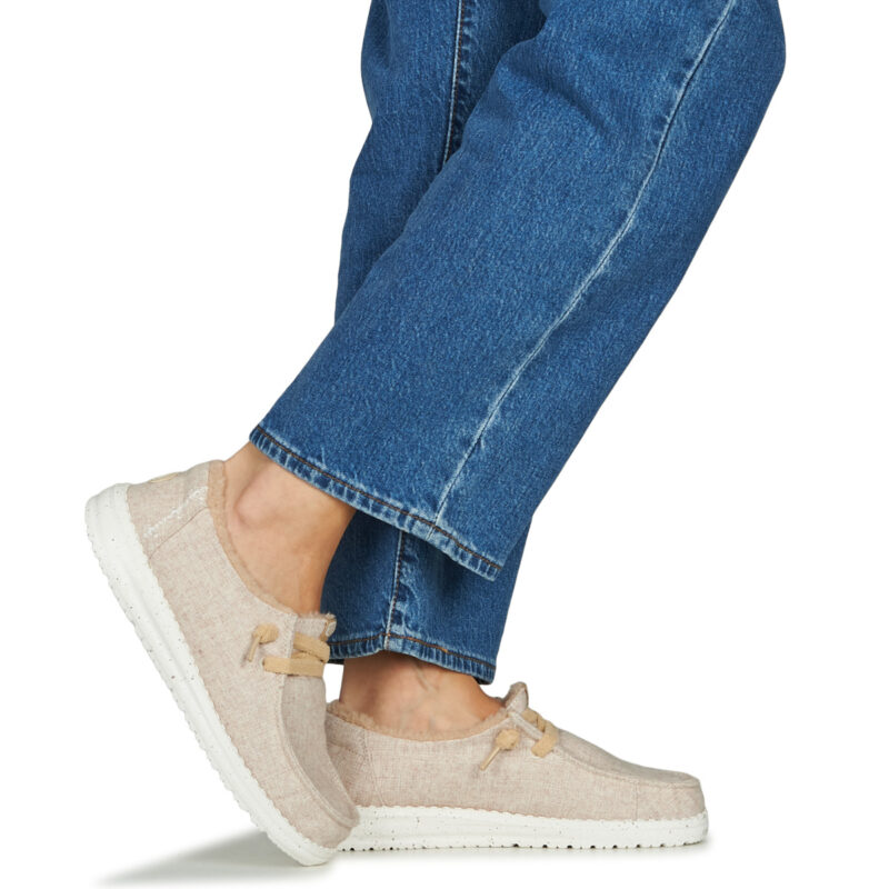 HEYDUDE  WENDY WOOL COZY  Beige -  Slip on Donna - 8
