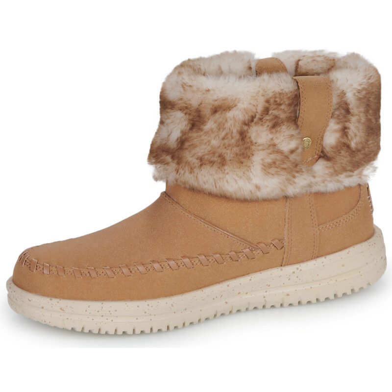 HEYDUDE CAMDEN CUFF CLASSIC COZY Marrone Scarpe da neve Donna - 4