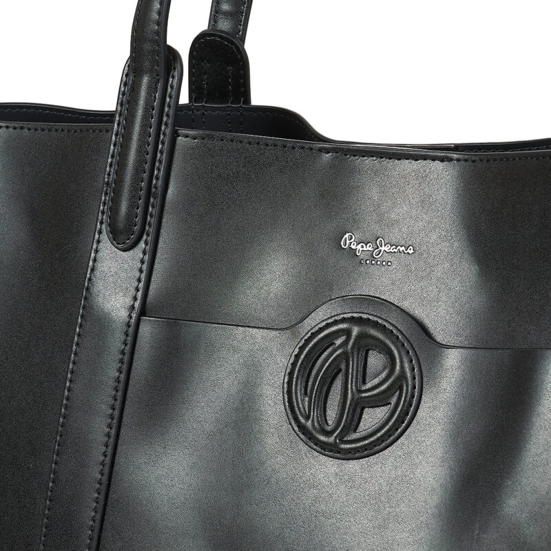 Pepe jeans AUDREY LIMITED Nero Borse Shopping Donna - 4