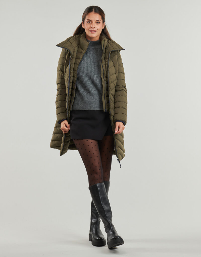 Piumino  Pepe jeans  SANN LONG  Kaki -   Piumini Donna - 2