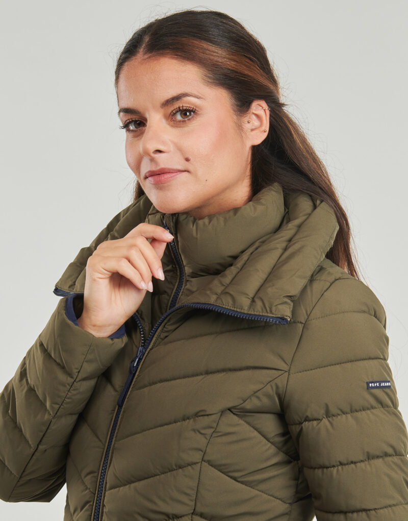Piumino  Pepe jeans  SANN LONG  Kaki -   Piumini Donna - 5