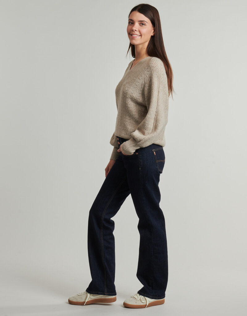 Jeans  Pepe jeans  STRAIGHT JEANS LW VENUS  Marine -  Jeans Donna - 3