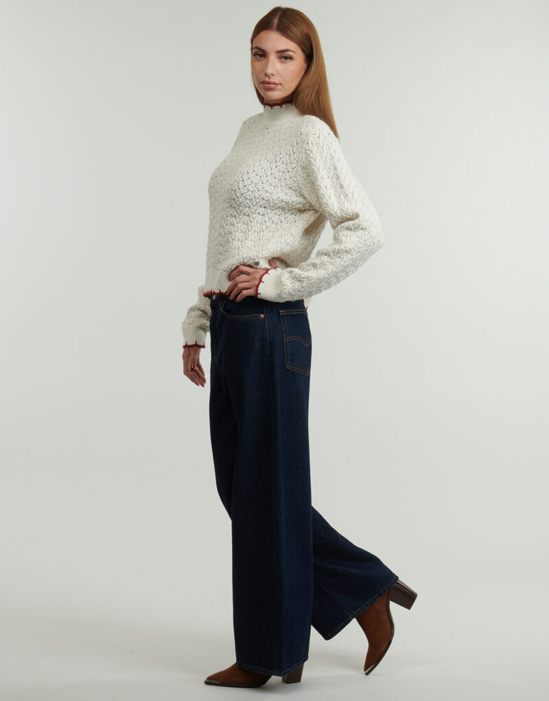 Pull beige CHARIL de Pepe Jeans pour femme - Taille 3