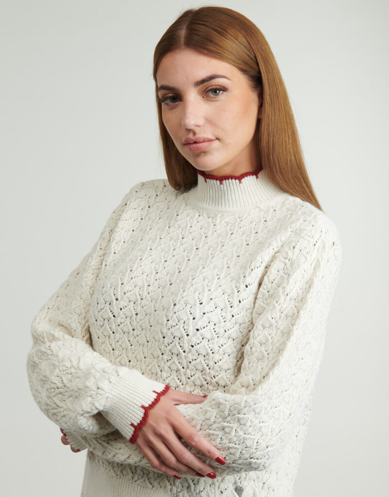 Pull beige CHARIL de Pepe Jeans pour femme - Taille 5